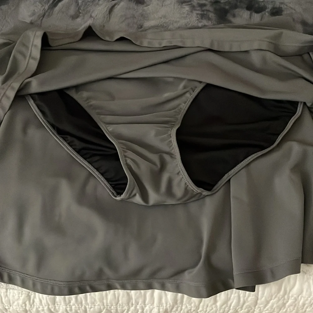 Baleaf Swim Skort 2XL gray